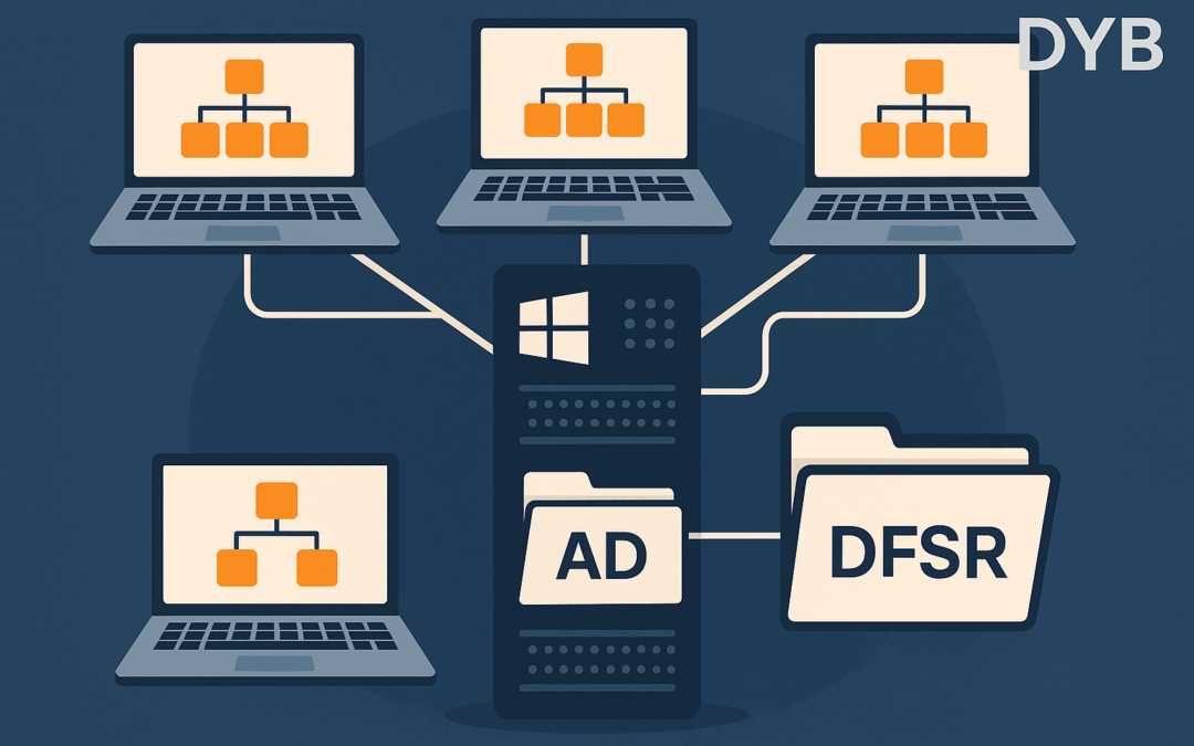 Réparer une réplication SYSVOL DFSR bloquée entre contrôleurs de domaine