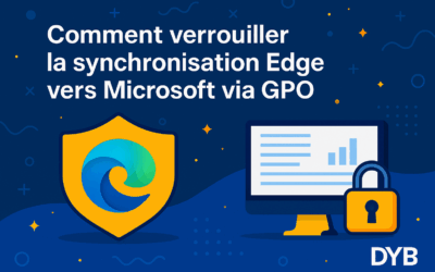 Comment verrouiller la synchronisation Edge vers Microsoft via GPO